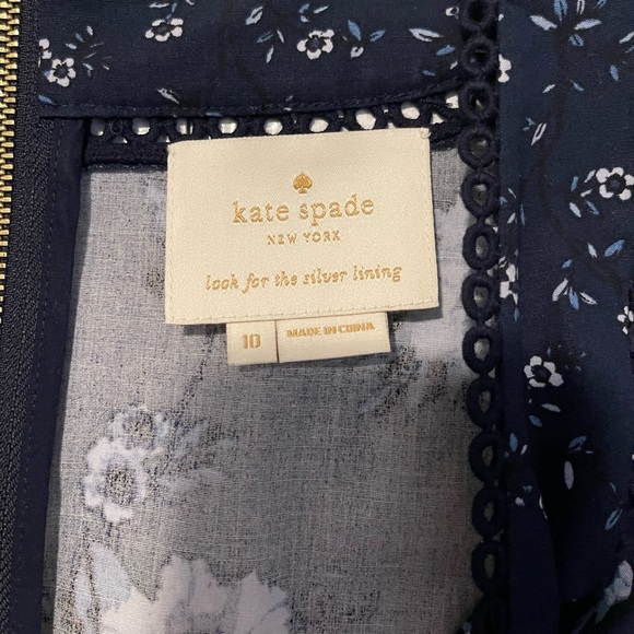 Kate Spade Prairie rose fit and flare dress Size 10 - Picture 2 of 2